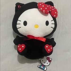 Hello Kitty Black and Red Stuffed Animal